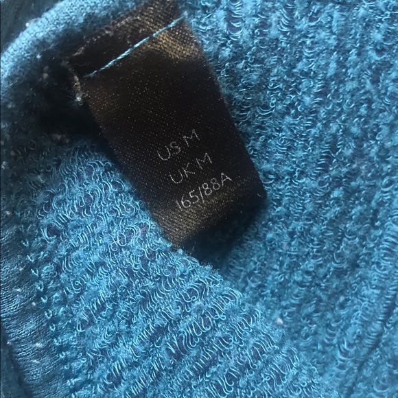 Urban Outfitters Dark Teal Ribbed Crop Top - Picture 3 of 4